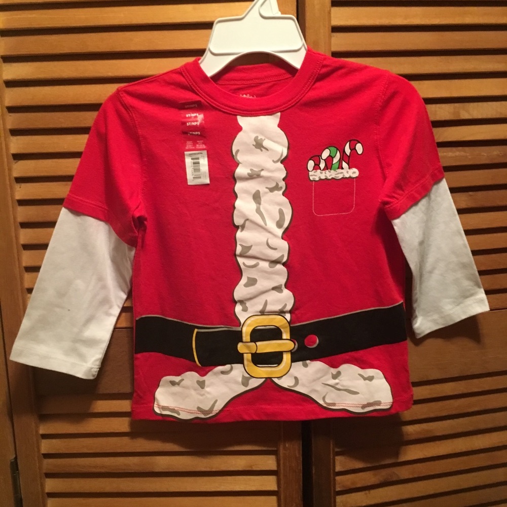 FRZ Red and White Holiday Tee